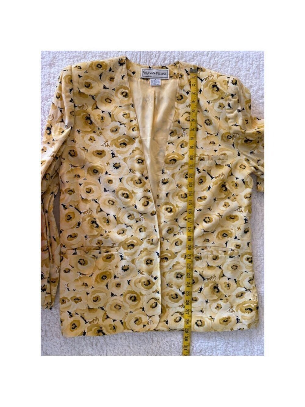 Evan Picone Floral Midi Skirt and Blazer set (Med) - Picture 8 of 13